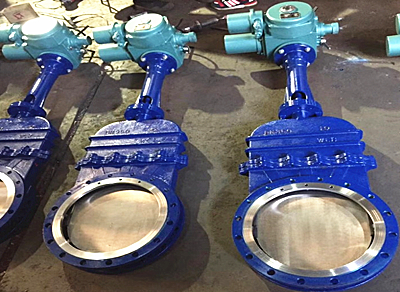 電動刀型閘閥Z973F、Z973H